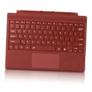 Keyboard Type Cover for Microsoft Surface Pro 7+ Pro 7 Poppy Red With Backlit
