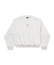 Balenciaga Activewear Crewneck Sweatshirt XXS,S,XL,XS,L,M White