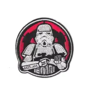 STORMTROOPER Iron on / Sew on Patch Embroidered Badge Movie Star Wars PT232