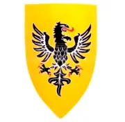 Medieval Knight Heater Shield Armor Templar Larp Battle Warrior Steel Crusader