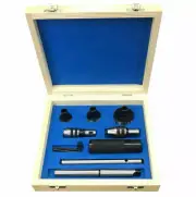 Lathe Tailstock Tap & Die Holder MT2 Shank Threading Tapping Set Wooden Box MTI