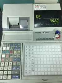 在飛比找Yahoo!奇摩拍賣優惠-CASIO TK-3100型.CE-6800型二聯式發票 收