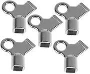 GLEAVI 5pcs Radiator Bleed Keys Air Valve Key Plumbing Tool for Efficient Maintenance and Replacement Easy to Use for Various Radiators Practical Design for Stable Performance
