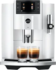 JURA E8 INTC Piano White Coffee Machine