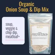 Organic French Onion Soup & Chip/Veggies Dip Mix