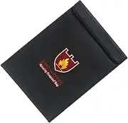 Fireproof File Bag Document Pouch Security Portfolio for Home Office School High Temperature Resistant Stylish Practical Storage