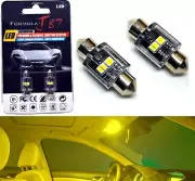 LED Light Canbus Error Free DE3021 5W Yellow Two Bulbs Step Door Replacement Fit (for: Toyota)