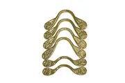 Pool Snooker Billiard Table Pocket Brackets Bolt Down Fitting Fancy Brass