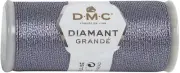 DMC Diamant Grande Metallic Thread 21.8yd-Anthracite Grey