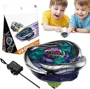 Battle Top Toys | Gyro Battling Game | Interactive Activity, Portable Gyro Toy with Launch Device for Kids Outdoor Party Birthday