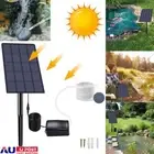 Solar Powered Oxygenator for Outdoor Pond Fish Tank Aerator Air Pump Oxygen AU