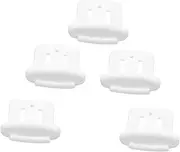 BUGUUYO 5Pcs Dishwasher Racks Replacement Upper Rack Slide End Cap Dishwasher Track End Cap for Dishwasher Rack Replacement