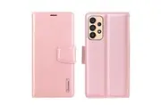 ZUSLAB Galaxy A33 5G Case, Hanman Leather Wallet Card Cover Case for Samsung (2022) - Rose Gold
