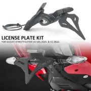 FOR Ducati Streetfighter V4 V4S V2 License Plate Holder Rear Tail Tidy Fender
