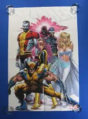X-Men Greg Land Poster 24"x 36" Marvel Wolverine Comic Shop Promotional New 2008