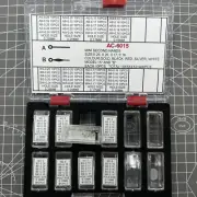 Multi Color Mini Second Hands AC-6015 Watch in A/B Sizes 400PCS