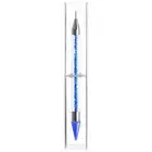 4Pcs Dual Heads Dotting Wax Pen Point Drill Picker Nail Art Studs Dotter (Blue)