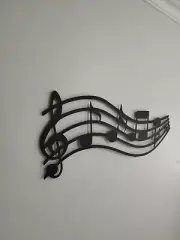 Music Notes Metal Wall Decor , Music Notes Metal Wall Art