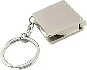 Mini Full Metal Steel Tape Measure Multifunctional Keychain Goblet