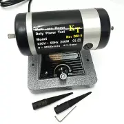 200W Jewelry Rock Lathe Bench Polisher Grinder Machine Wheel Buffer Motor 220V,,