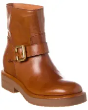 Chlo Coddington Leather Boot 36 Brown