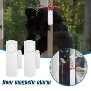 Wireless Window Door Burglar Security Alarm 100dB Magnetic Home Sensor J5M8