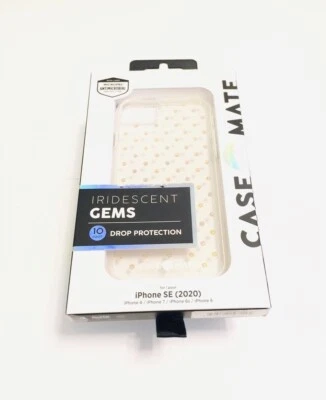 Case-Mate Case/Cover For Apple iPhone SE(2020)/8/7/6 in Iridescent Gems Design