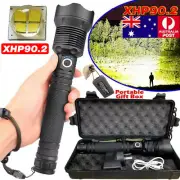 XHP90 Most Powerful 110000LM Tactical 3 Mode Zoom Flashlight LED Hunting Torch
