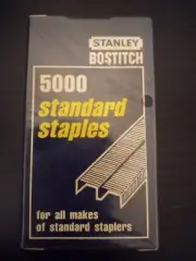 STANLEY BOSTITCH 5000 ct. Standard Staples SBSK-1 Chisel Point New Sealed Box