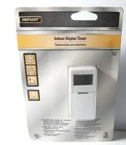 Defiant 7-Day Adjusting Indoor Digital Timer 470906, Hard Wired - NEW