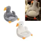 Cartoon Cushion Plush Goose Chair Cushion Detachable Goose Comfort Pad