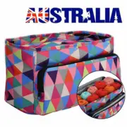 Wool Crochet Hook Storage Tote Bag Knitting Needles Sewing Yarn Holder Organizer