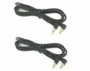 SIRIUS Radio Auxiliary Audio Cables Right Angle 90 Degree 3.5mm Male to Male