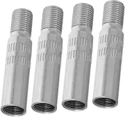 Toddmomy 4pcs Tire Valve Stem Extensions Easy Installation Air Valve Caps for Car Motorcycle Compact Portable Convenient Automotive Accessories