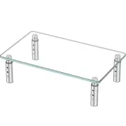 Monitor Stand 3 Adjustable Height Monitor Riser Computer Monitor Stand Desktop O