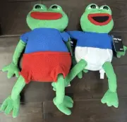 Pepe the Frog Plush Matt Furie Authentic New Baby Pepe Rare