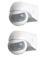110-220V PIR Motion Sensor Light Switch, High Sensitive Waterproof Wall 2 Pack