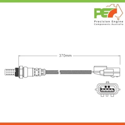 New * OEM * Pre-Cat. Oxygen Sensor For Renault Captur J87 1.2L Dir Inj Turbo (for: Renault)