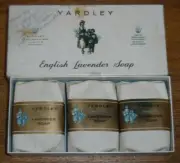 Vintage Yardley English Lavender Soap In Box