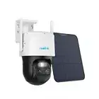 Reolink 2K Solar Powerd Battery Security Camera Outdoor 6X Zoom PT Auto Tracking