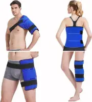 Extra Large Gel Ice Pack for Injuries Reusable Flexible Hot Cold Therapy Comp...