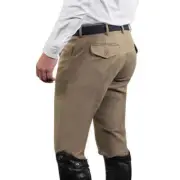 Ovation EuroWeave™ DX® 4-Pocket Front Zip Full Seat Breeches - Men's 468476
