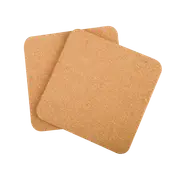 Appetito Square Cork Trivets 20cm Set 2