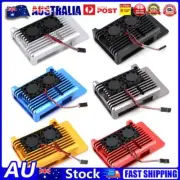 Aluminum Case with Fan + Tools for Raspberry Pi 4 Model B Comptuer Accessories A