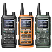 UV-17 Large Screen Type-C VHF UHF Dual Band 5W Flashlight Handheld Walkie Talkie
