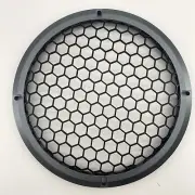 8" Full Metal Aluminum Speaker Cover Mesh Grill Car Audio DJ PA Titanium Gray