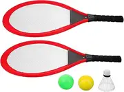 OSOLADY 1Set Badminton Racket Portable Lightweight Racquet and Ball Kit for for Boys and Enhances Sports Skills and Parent Interaction