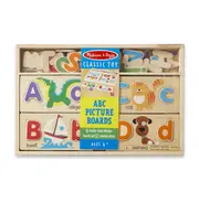 Melissa & Doug Classic Toy - ABC Picture Boards