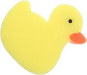 GARIOUANS Cute Duck Shaped Bath Sponge Gentle Exfoliating Shower Brush for Bathing Cleaning Soft Sponge Material for Delicate Skin