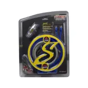 STINGER SS1200XS 4 GAUGE GA COPPER 1200W CAR AUDIO COMPLETE AMPLIFIER WIRING KIT